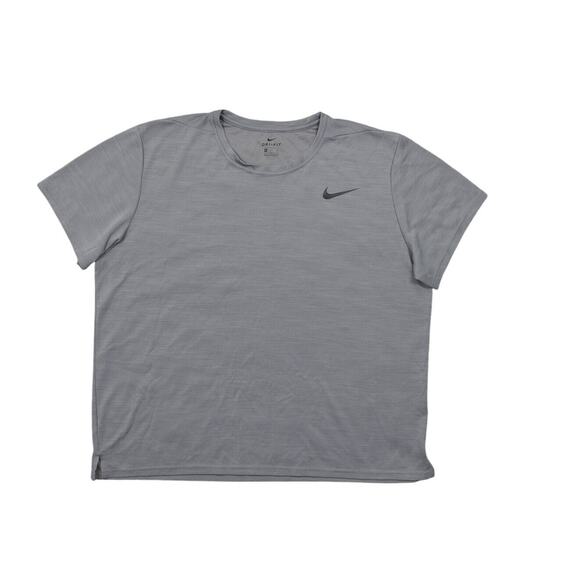 Nike Other - Nike Men's Gray Polyester T-Shirt 2XL, Preowned Gym run